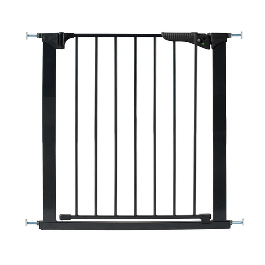 Puerta de Seguridad Infantil a Presión Gateway® Pressure Plus Negra