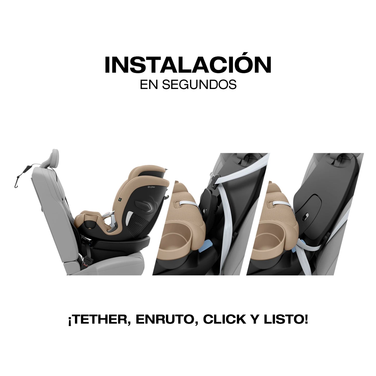 Silla de Auto Convertible Callisto Todo en Una G 360 SS Black