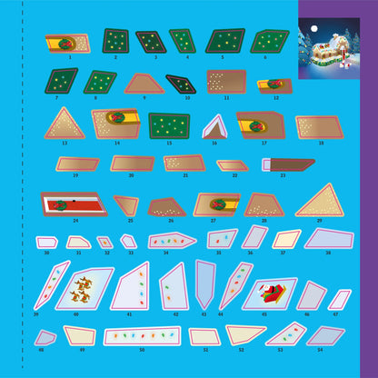 Paint by Stickers Nochebuena