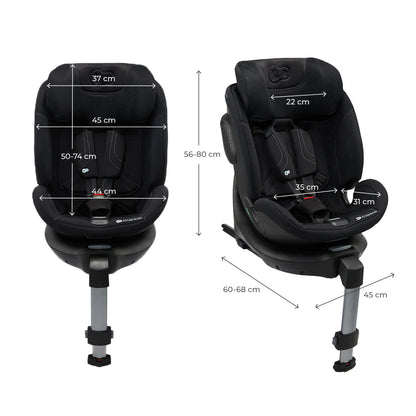 Silla de auto convertible todo en 1 XRIDER 2 i-Size Black