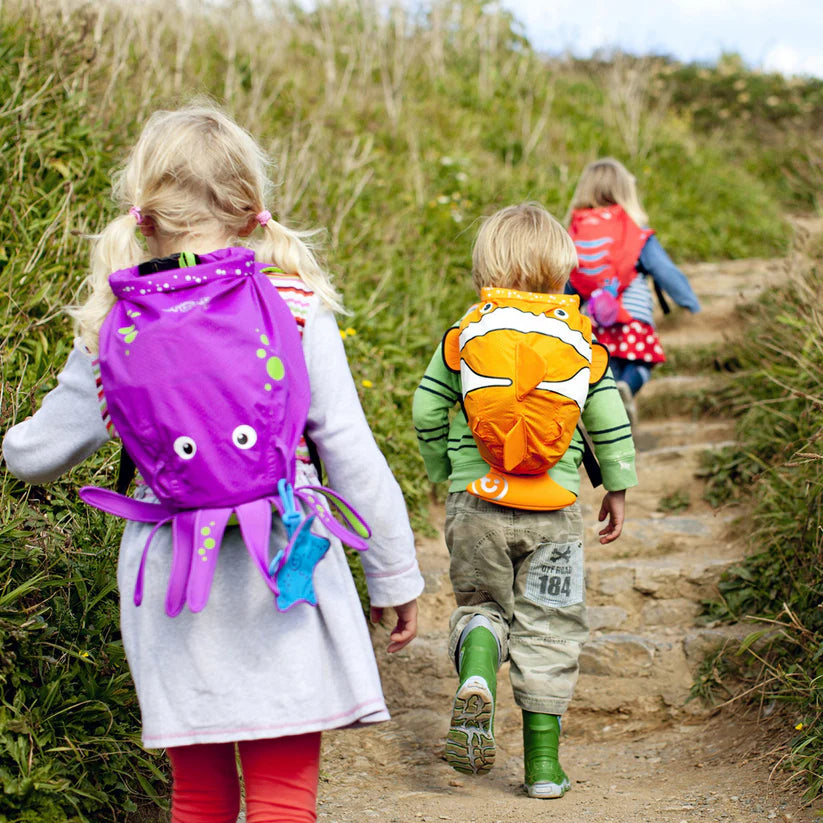 Mochila Impermeable Pulpo Morado