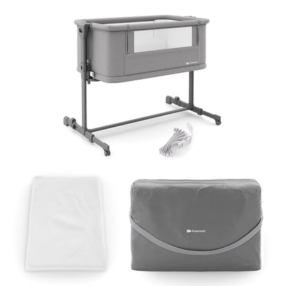 Cuna colecho 3 en 1 Nestee Grow 2 Dark Grey