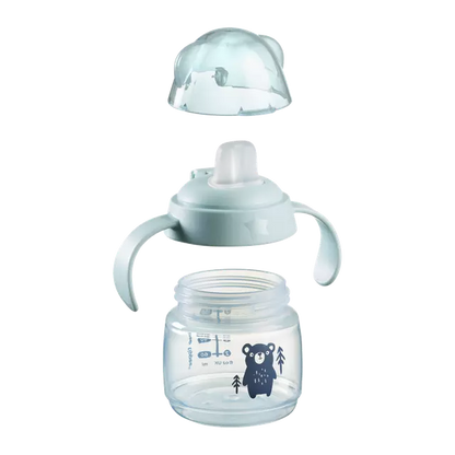 Vaso con Boquilla de Silicona Spout Cup 150ml Aqua