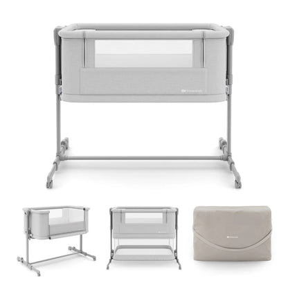 Cuna colecho 3 en 1 Nestee Grow 2 Light Grey