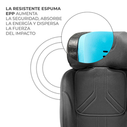 Silla de auto convertible todo en 1 XRIDER 2 i-Size Grey