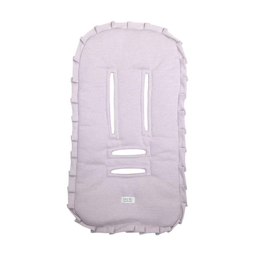 Colchón Protector de coche Rosa Waffle