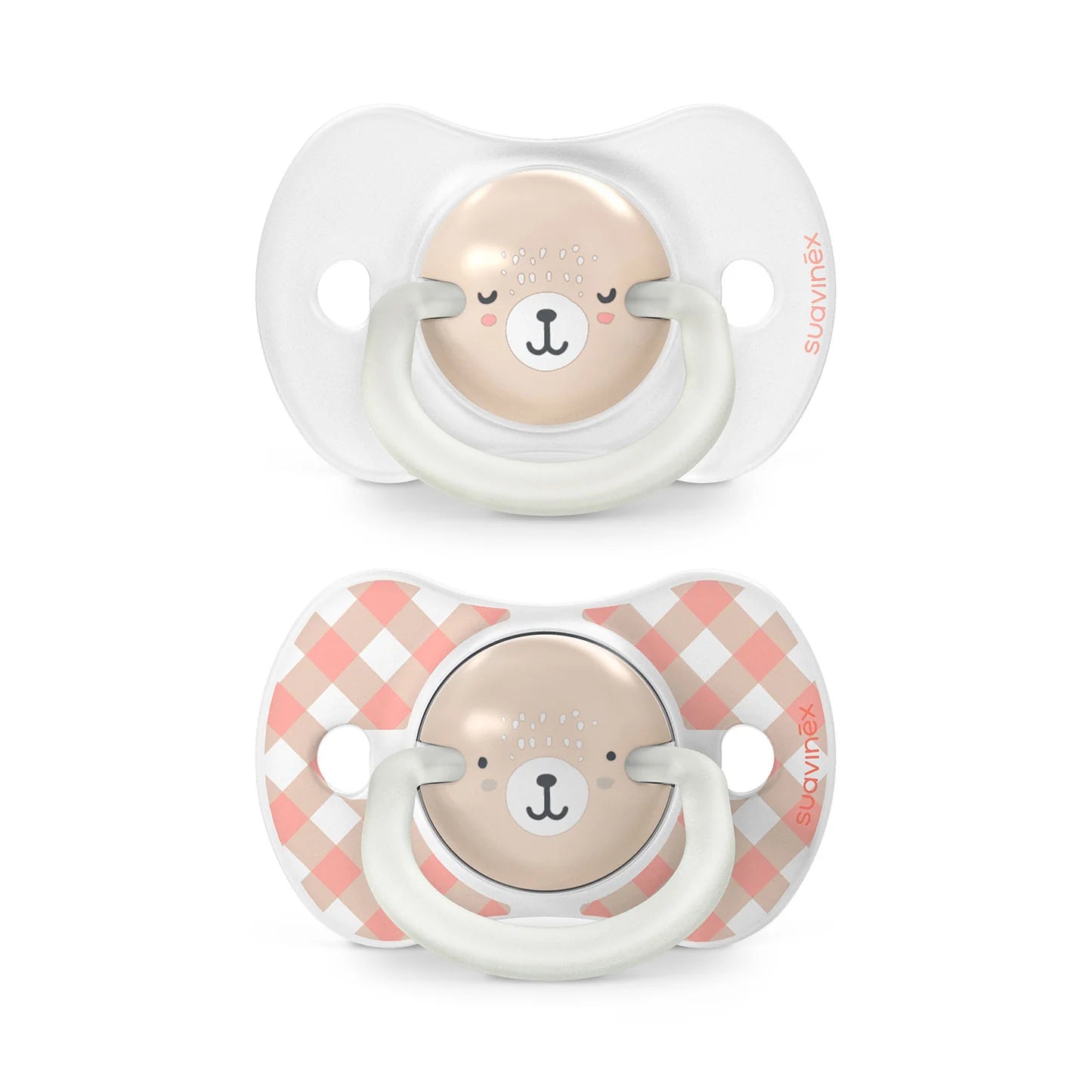 Pack Chupetes Wild Rosa Night Day Tetina Fisiológica