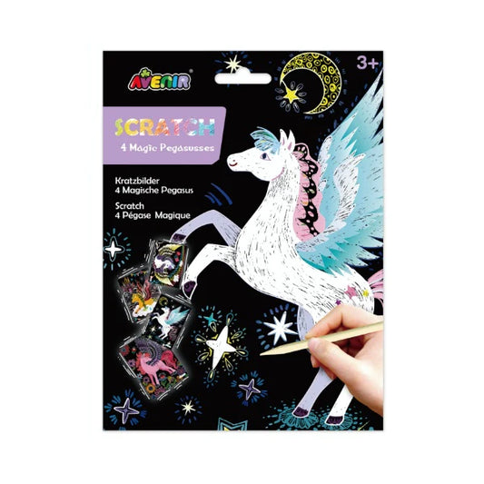 Láminas para Raspar Unicornio