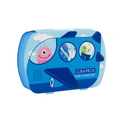 Set de Viaje Cepillo dientes Azul