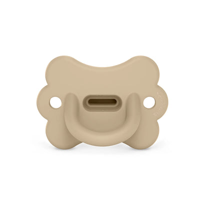 Chupete Todo silicona Butterfly Beige 0-6 meses