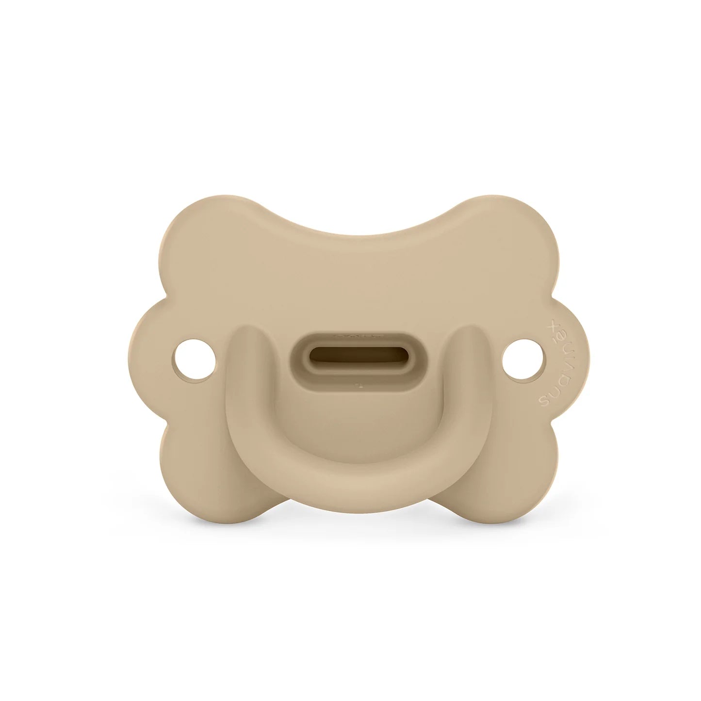 Chupete Todo silicona Butterfly Beige 0-6 meses