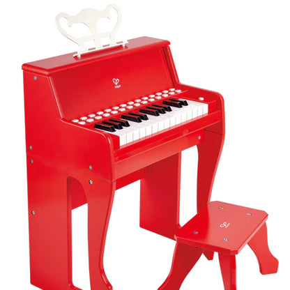 Piano Rojo con asiento