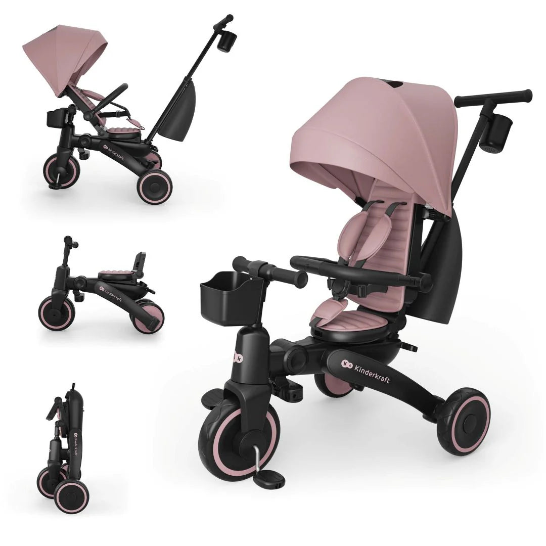 Triciclo evolutivo 6 en 1 Jazz 3 Pink