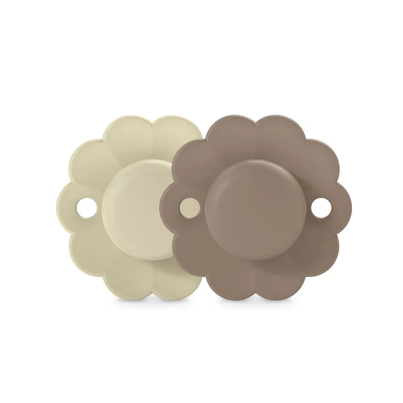 Pack de 2 Chupetes Wonder Tetina Wonder Grey y Umbe