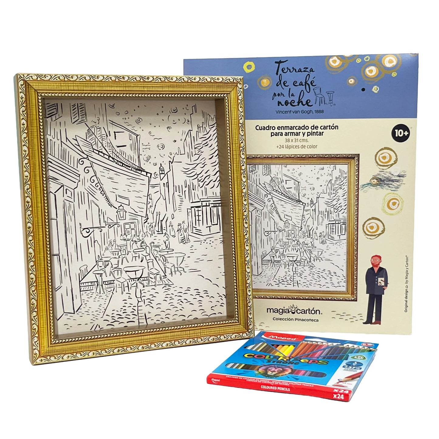 Cuadro Enmarcado para armar y pintar Vincent Van Gogh