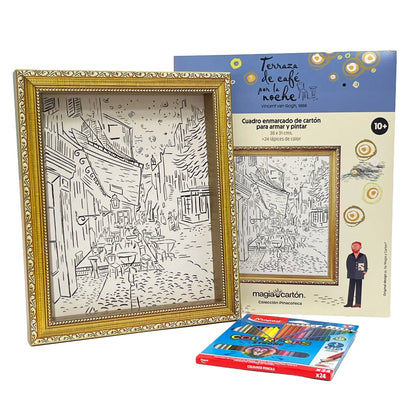 Cuadro Enmarcado para armar y pintar Vincent Van Gogh