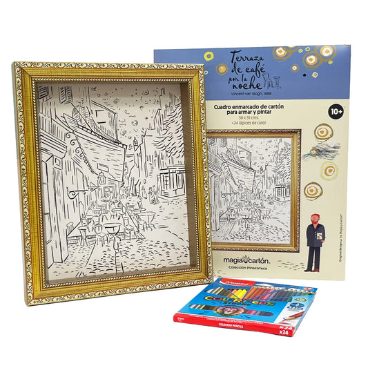 Cuadro Enmarcado para armar y pintar Vincent Van Gogh
