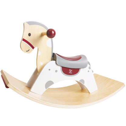 Caballito balancín de madera