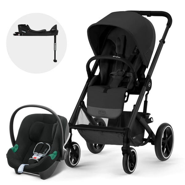 *Combo Travel System Balios S Lux 3.0 + Aton B2 + Base Moon Black BLK