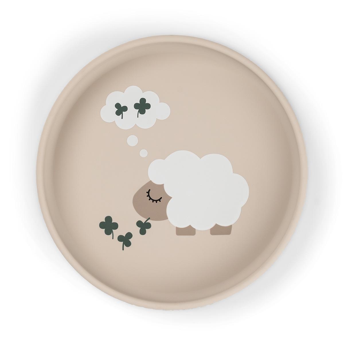 Plato de silicona stick & stay Tiny Farm Arena