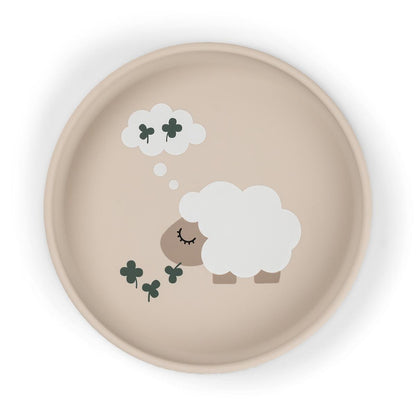 Plato de silicona stick & stay Tiny Farm Arena