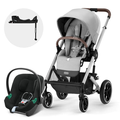 *Combo Coche Balios S Lux 3.0 Lava Grey SLV + Aton B2 + Base