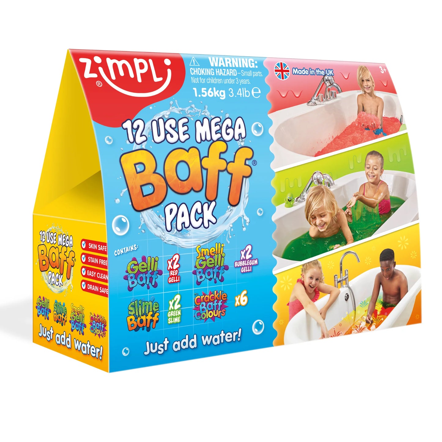 Mega Baff Pack para la tina