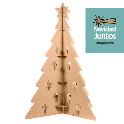 Árbol Navideño Grande de cartón