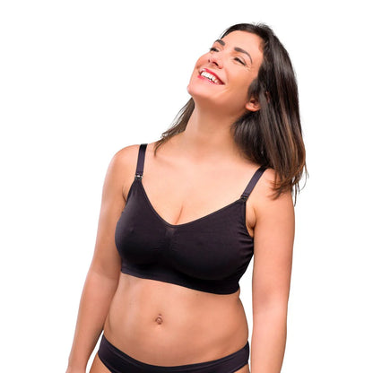 Sostén De Lactancia Seamless Bra Negro