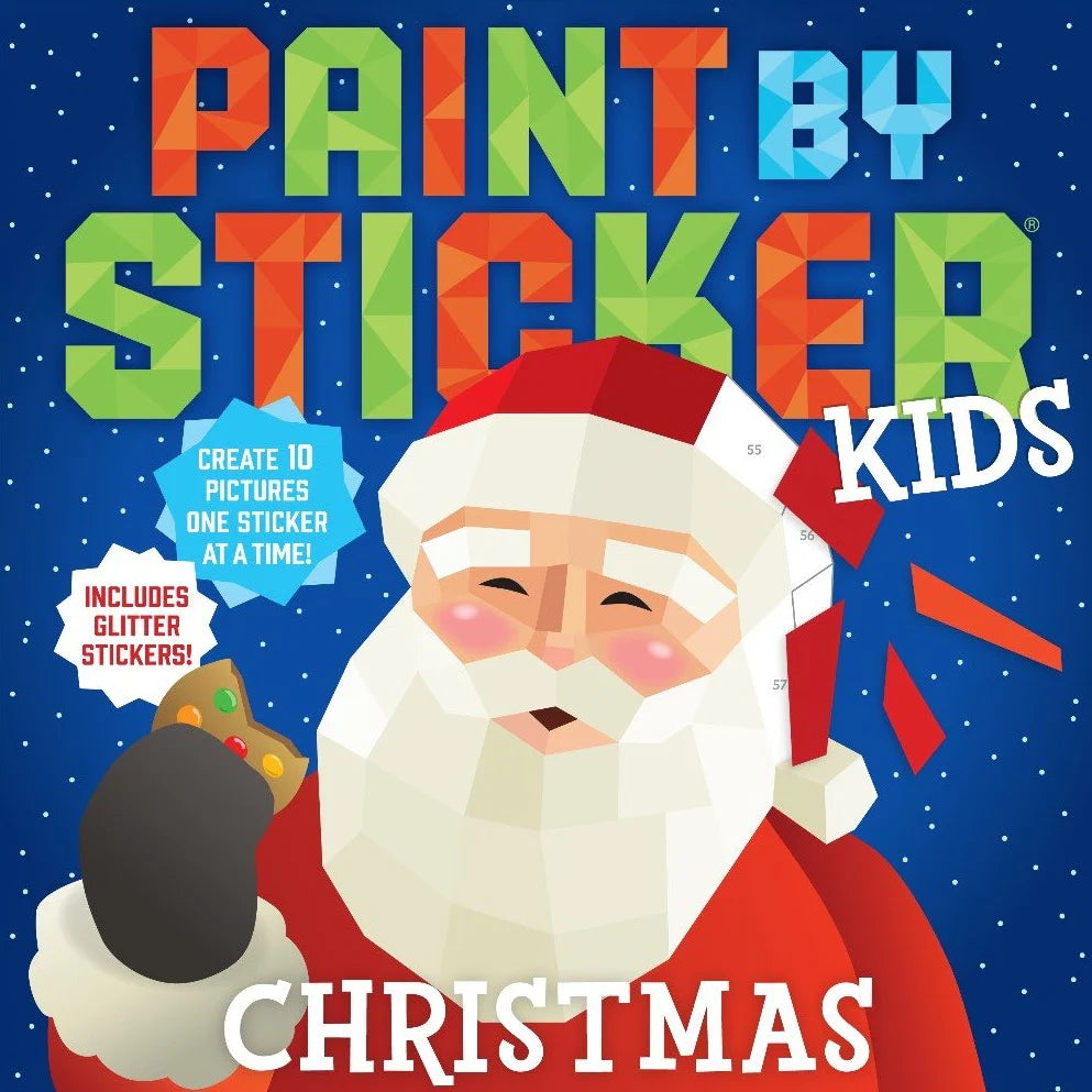 Paint by Stickers Navidad