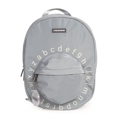 Mochila Escolar ABC Gris