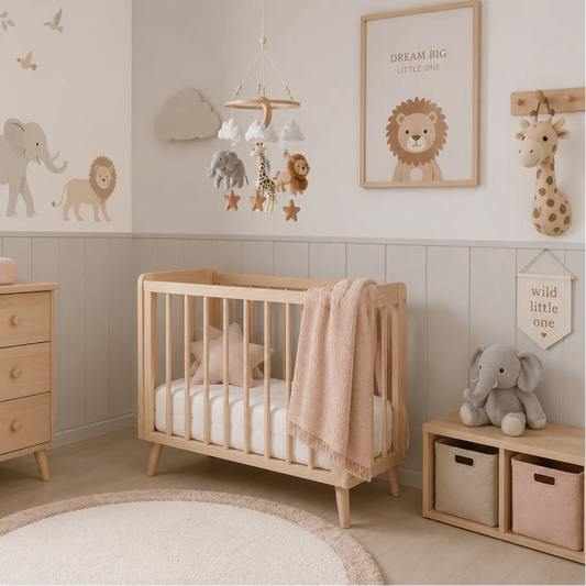 Móvil Madera Baby Animals