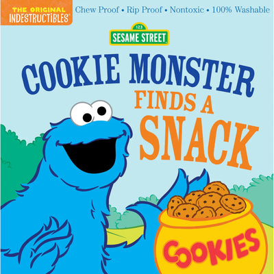Libro Indesctructible: Sesame Street Cookie Monster Finds a Snack