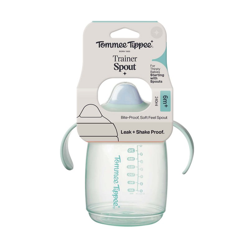 Vaso antiderrame boquilla blanda Spout Verde