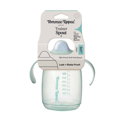 Vaso antiderrame boquilla blanda Spout Verde