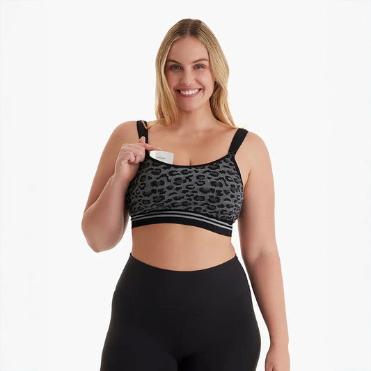 Sostén de Lactancia 4 en 1 YN12 Leopardo