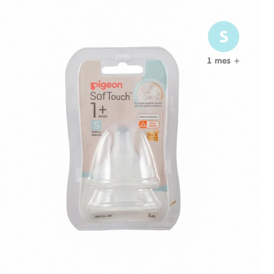 Tetina Mamadera Pigeon Softouch