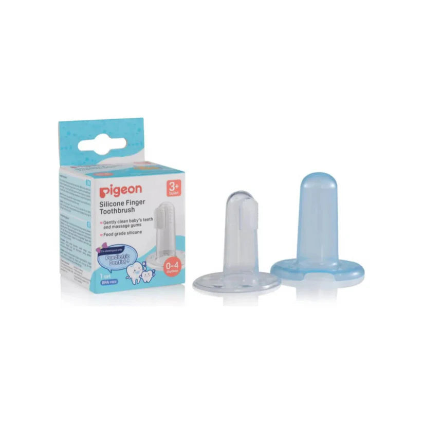 Cepillo de Dientes de Silicona Para Dedo