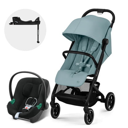 Combo Coche Beezy 3 + Aton B2 + Base Stormy blue