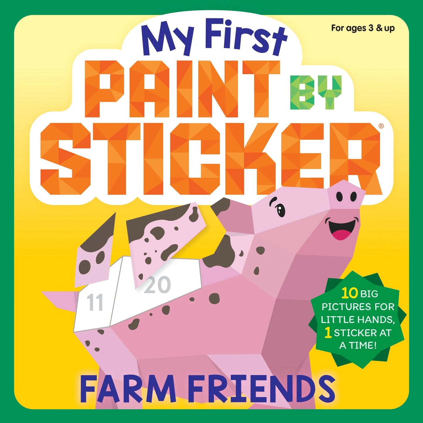 Mi Primer Paint by Stickers Amigos de la granja
