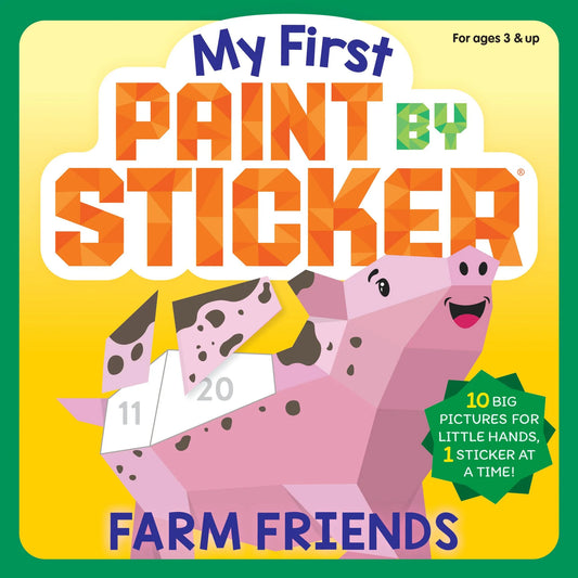 Mi Primer Paint by Stickers Amigos de la granja