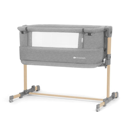 Cuna Colecho Corral Neste Grow Light Grey Full Wood