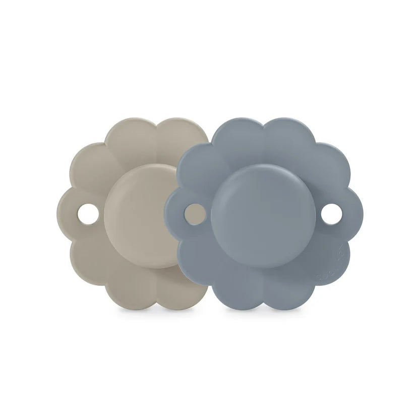 Pack de 2 Chupetes Wonder Tetina Fisiológica Grey Clouds y Lake