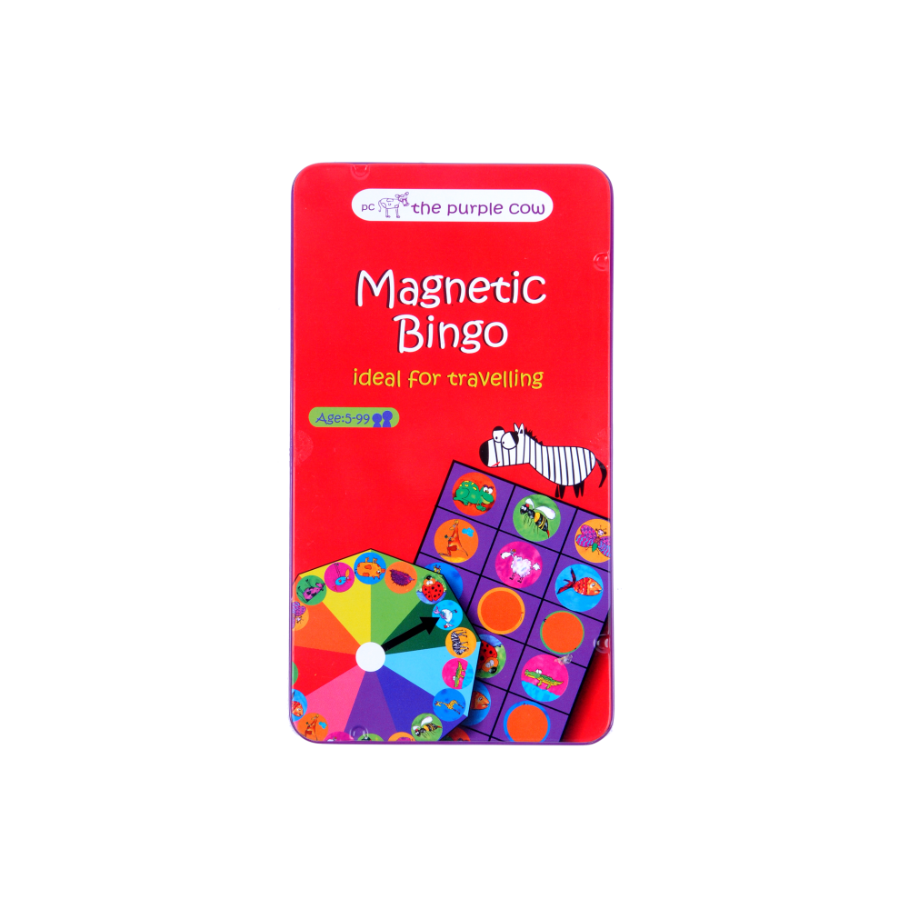 Juego Magnético de viaje Bingo Animales