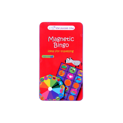 Juego Magnético de viaje Bingo Animales