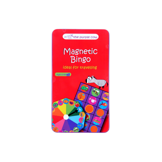 Juego Magnético de viaje Bingo Animales