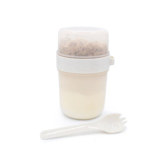 Contenedor para yoghurt y ensalada