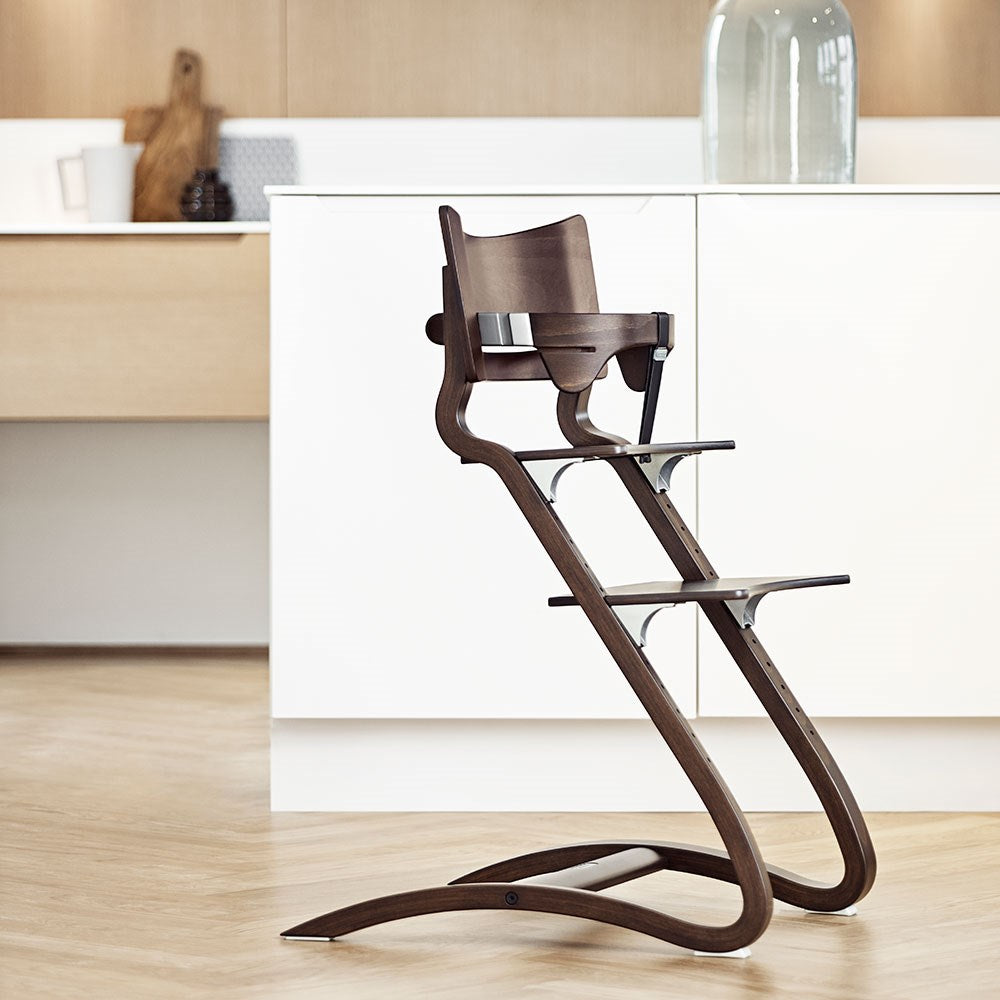 Silla de Comer Leander Café Walnut