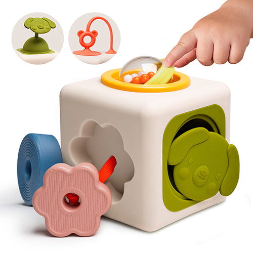 Cubo sensorial Peek & Play