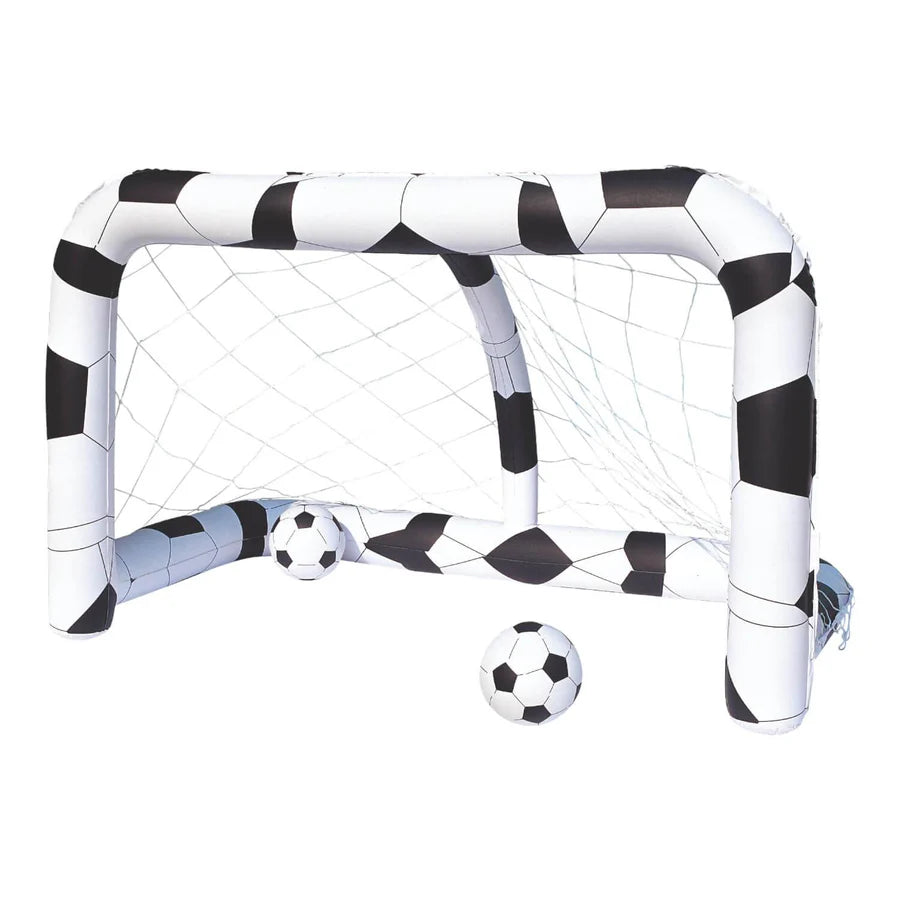 Arco Futbol Inflable + 2 Pelotas